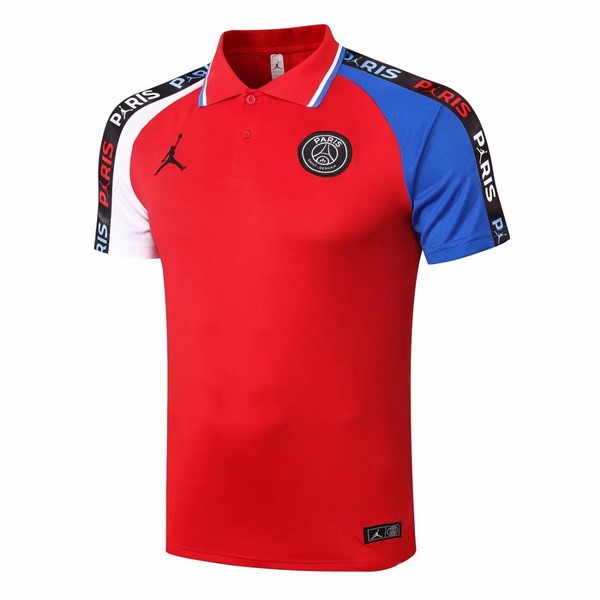 Polo Paris Saint Germain 2020/21 Rojo Blanco Azul